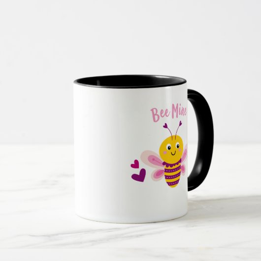 Valentine Bee Mine Tasse (VorderseiteRechts)