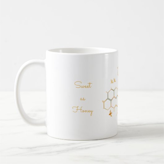 Valentine Bee Tasse (Links)