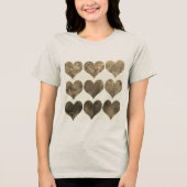 Valentine Bella+Leinwand Frauen Tri-Blend Shirt (Vorderseite)