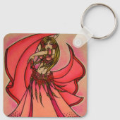 Valentine Belly Dancer Schlüsselanhänger (Rückseite)