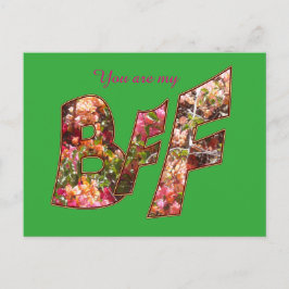 Valentine BESTE FREUNDIN Freundschaft Postkarte