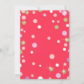 Valentine Birthday Einladung Little Sweetheart (Rückseite)