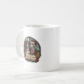 Valentine bis zum Tod tun uns Teil Classic Kaffeetasse (Vorderseite Links)