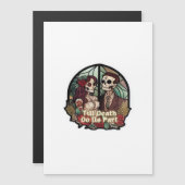 Valentine bis zum Tod tun uns Teil Classic Magnetkarte (Vorne/Hinten)