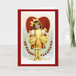 Valentine bis zur Liebe I Feiertagskarte