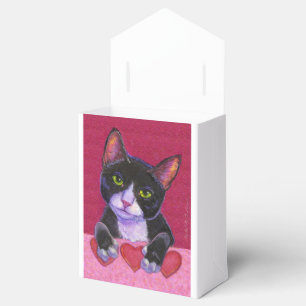 Valentine Black Tuxedo mit Herz Geschenkschachtel