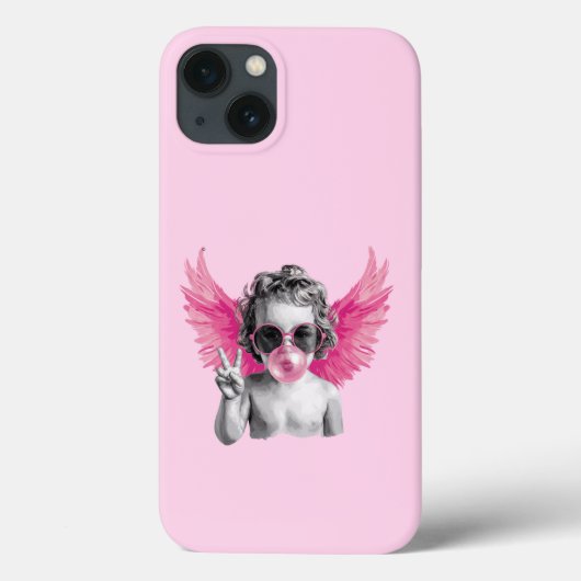 Valentine Blubble Cupid Valentinstag Case-Mate iPhone Hülle (Rückseite)