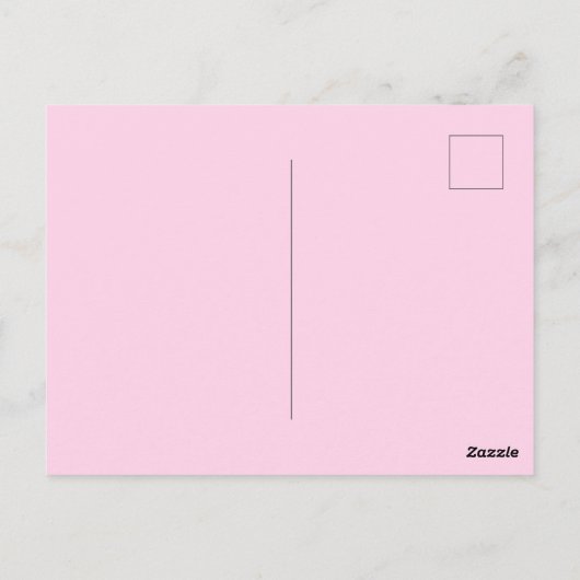 Valentine Blubble Cupid Valentinstag Postkarte (Rückseite)