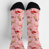 Valentine Border Terrier Socks Socken (Oben)