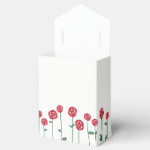 Valentine Bouquet von Rote Rosen Geschenkschachtel (Geöffnet)