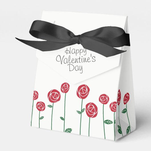 Valentine Bouquet von Rote Rosen Geschenkschachtel (Vorderseite)