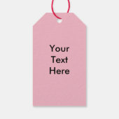 Valentine Boy mit Welpen & Kätzchen Geschenkanhänger (Rückseite)