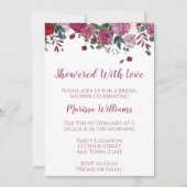 Valentine Bridal Dusche Einladung (Vorderseite)