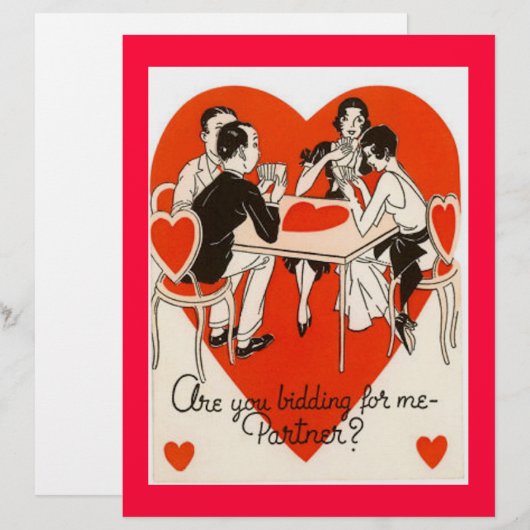 Valentine Bridge Game individuell anpassbar (Vorne/Hinten)