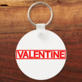 Valentine Briefmarke Schlüsselanhänger (Vorderseite)