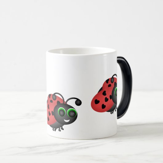 Valentine Bug Tasse (VorderseiteRechts)