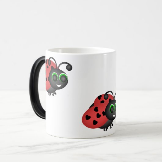 Valentine Bug Tasse (Vorderseite Links)