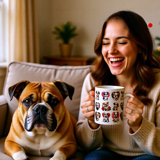 Valentine Bulldog Jumbo-Tasse