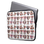 Valentine Bulldog Laptopschutzhülle (Vorderseite Links)