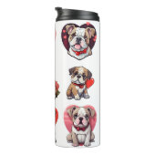 Valentine Bulldog Thermosbecher (Nach rechts gedreht)