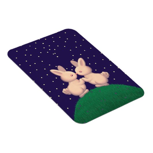 Valentine Bunnies Magnet (Rechte Seite)