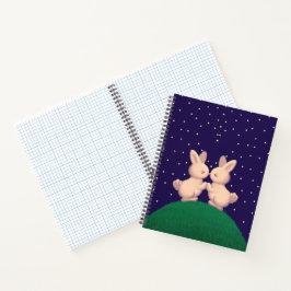 Valentine Bunnies Notizblock