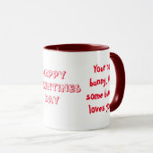 VALENTINE BUNNY LIEBE TASSE (VorderseiteRechts)