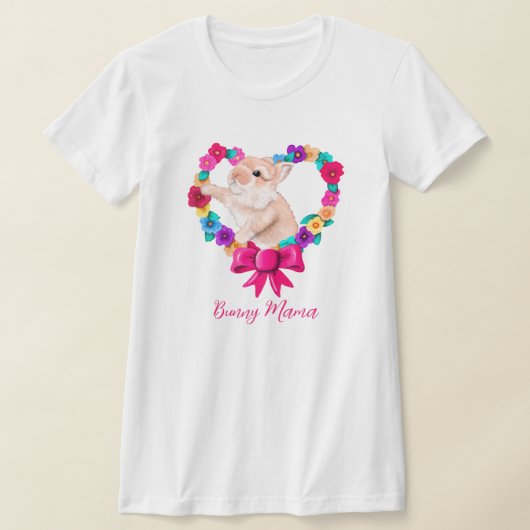 Valentine Bunny Mama T - Shirt (Ablage )