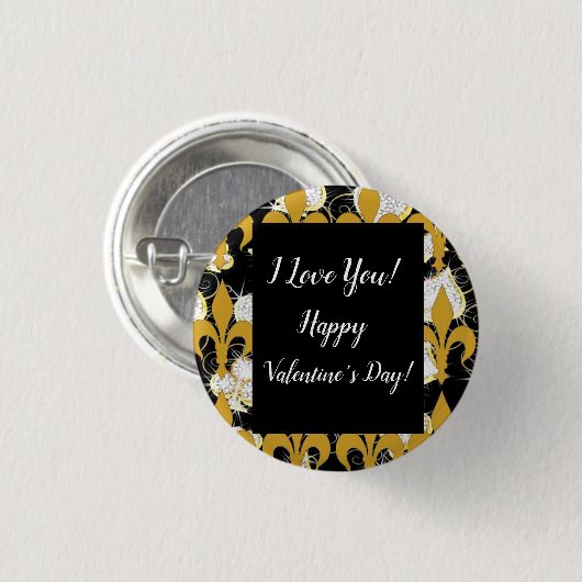 VALENTINE BUTTON (Vorne & Hinten)
