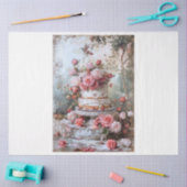 Valentine Cake Seidenpapier (Basteln)