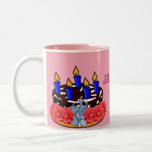 Valentine Cake Tasse