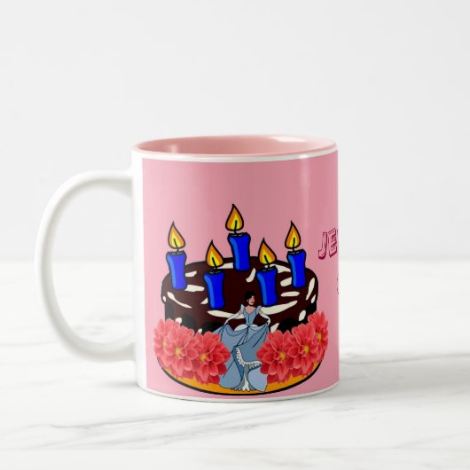 Valentine Cake Tasse (Links)