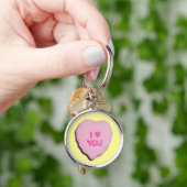 Valentine Candy Heart Schlüsselanhänger (Hand)