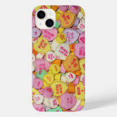 Valentine Candy Hearts Case-Mate iPhone Hülle (Rückseite)