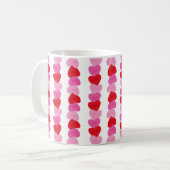 Valentine Candy Hearts Kaffeetasse (Vorderseite Links)