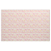 Valentine Candy Hearts Liebe Orange Wasserfarbe Stoff (Fat Quarter (45,7 x 55,9 cm))