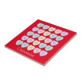 Valentine Candy Hearts Thunder_Cove Fliese (Seite)