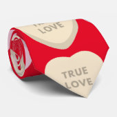 Valentine Candy Hearts Thunder_Cove Krawatte (Gerollt)