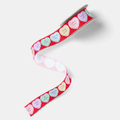 Valentine Candy Hearts Thunder_Cove Satinband (Rückseite)