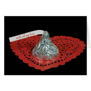 Valentine Candy Kiss im Herzen