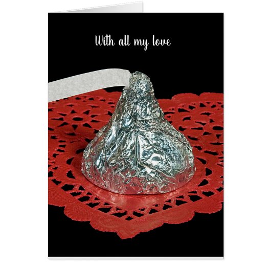 Valentine Candy Kiss im Herzen (Vorne)