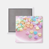 Valentine Candy Magnet (Vorderseite/Rückseite)