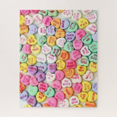 Valentine Candy Quote Hearts Puzzle (Vertikal)