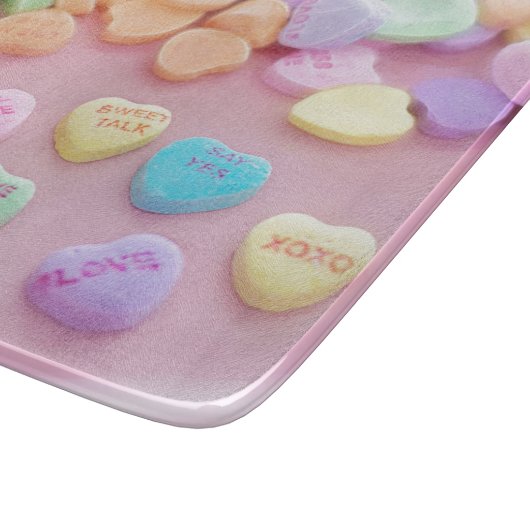 Valentine Candy Schneidebrett (Ecke)