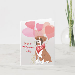 Valentine Card aus dem roten Hundeschlitten Feiertagskarte