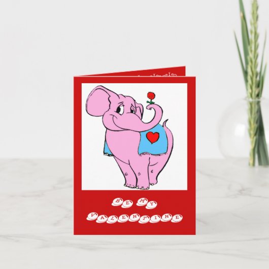 Valentine Card Feiertagskarte (Vorderseite)