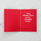 Valentine Card Funny Geek Karte (Innenseite)
