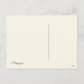 Valentine Card, Love Quote, Retro Feiertagspostkarte (Rückseite)