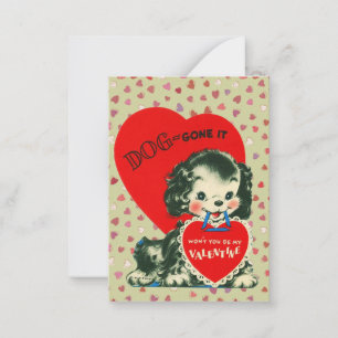 Valentine Card Pack für Kinder Mitteilungskarte
