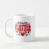 Valentine Cardiac Nurse You Make My Heart Flutter  Kaffeetasse (Links)